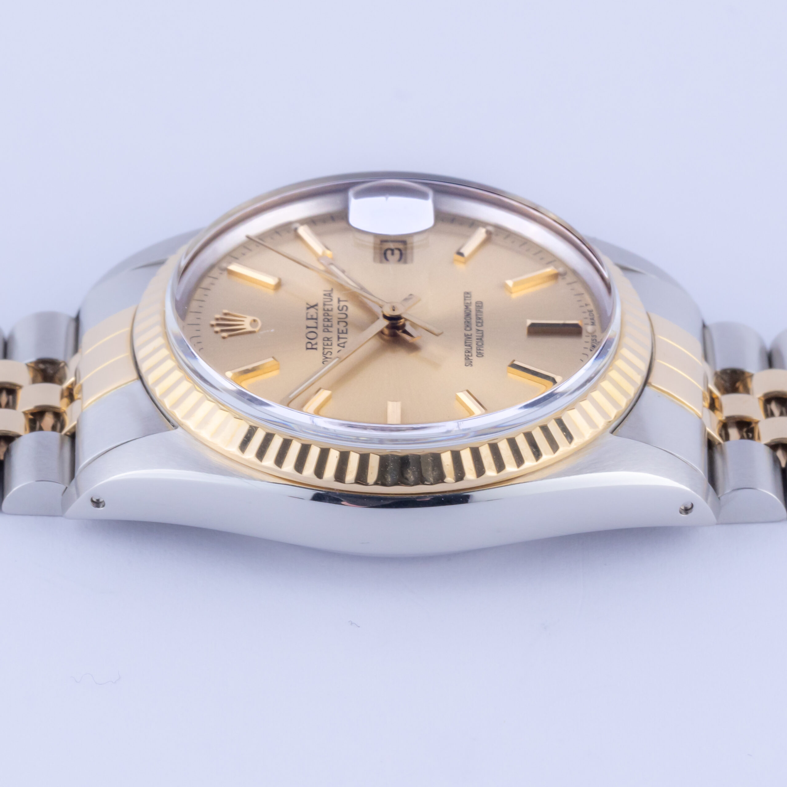 Rolex Oyster Perpetual Datejust Champagne 16013 1986 5 rolex-datejust-16013-3