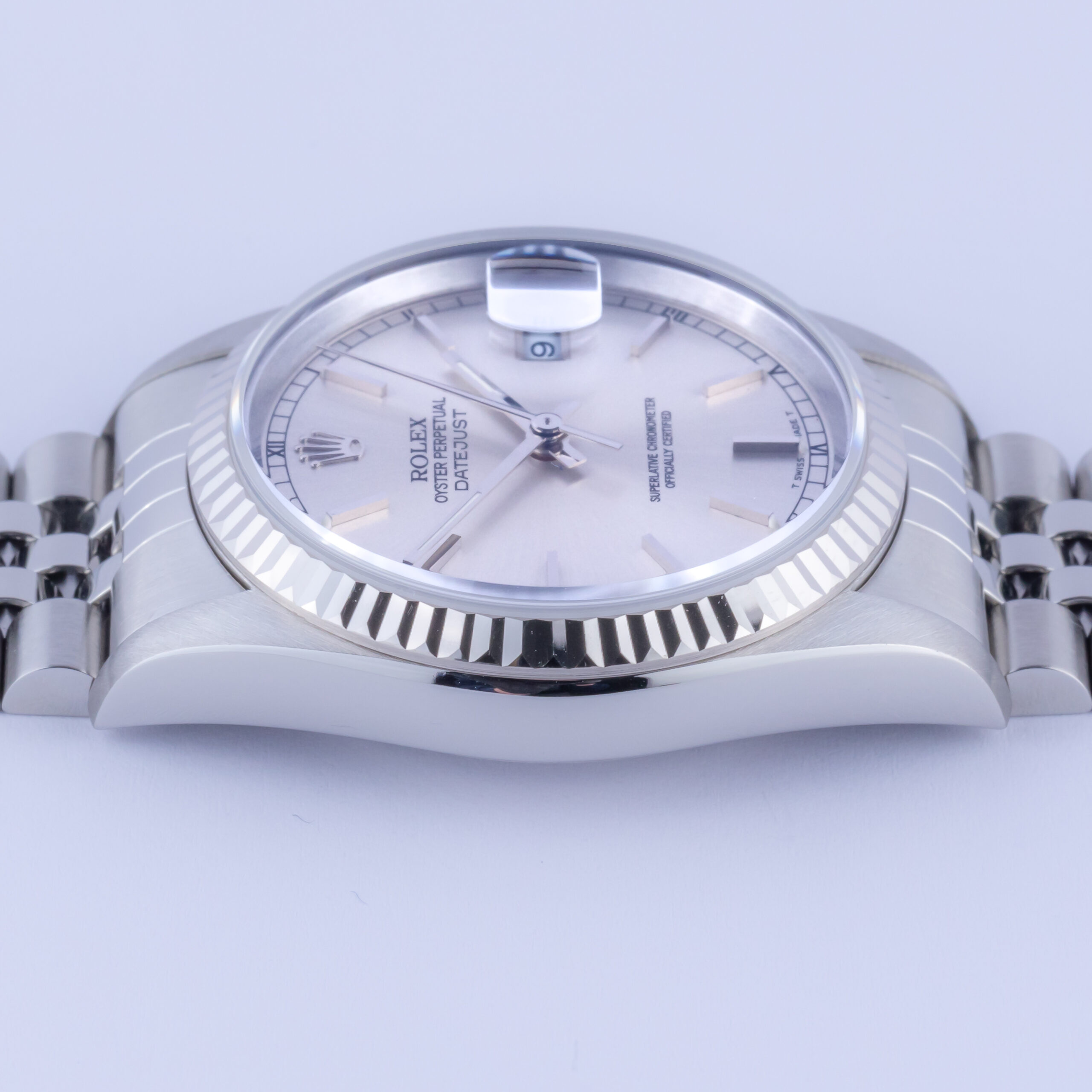 Rolex Oyster Perpetual Datejust Silver 16234 1996 (Full Set) 5 Rolex Datejust 16234