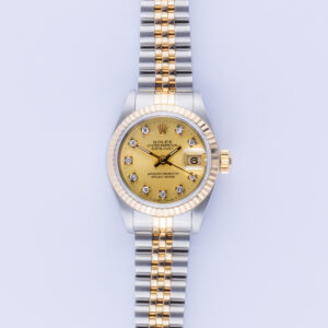 Rolex Lady-Datejust Champagne Diamond 69173 1991 (Full Set) 10 Rolex Lady-Datejust 69173