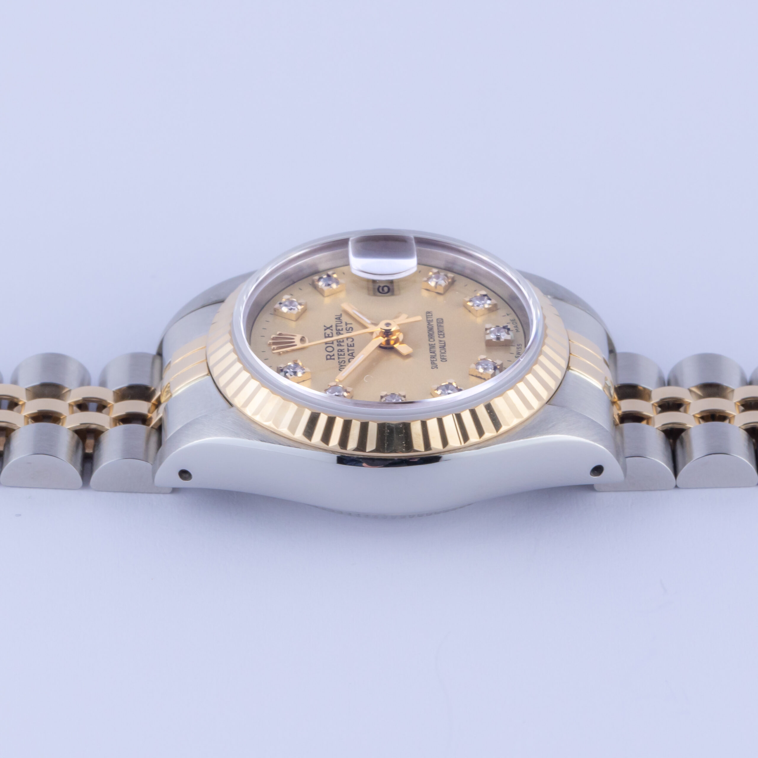 Rolex Lady-Datejust Champagne Diamond 69173 1991 (Full Set) 5 Rolex Lady-Datejust 69173