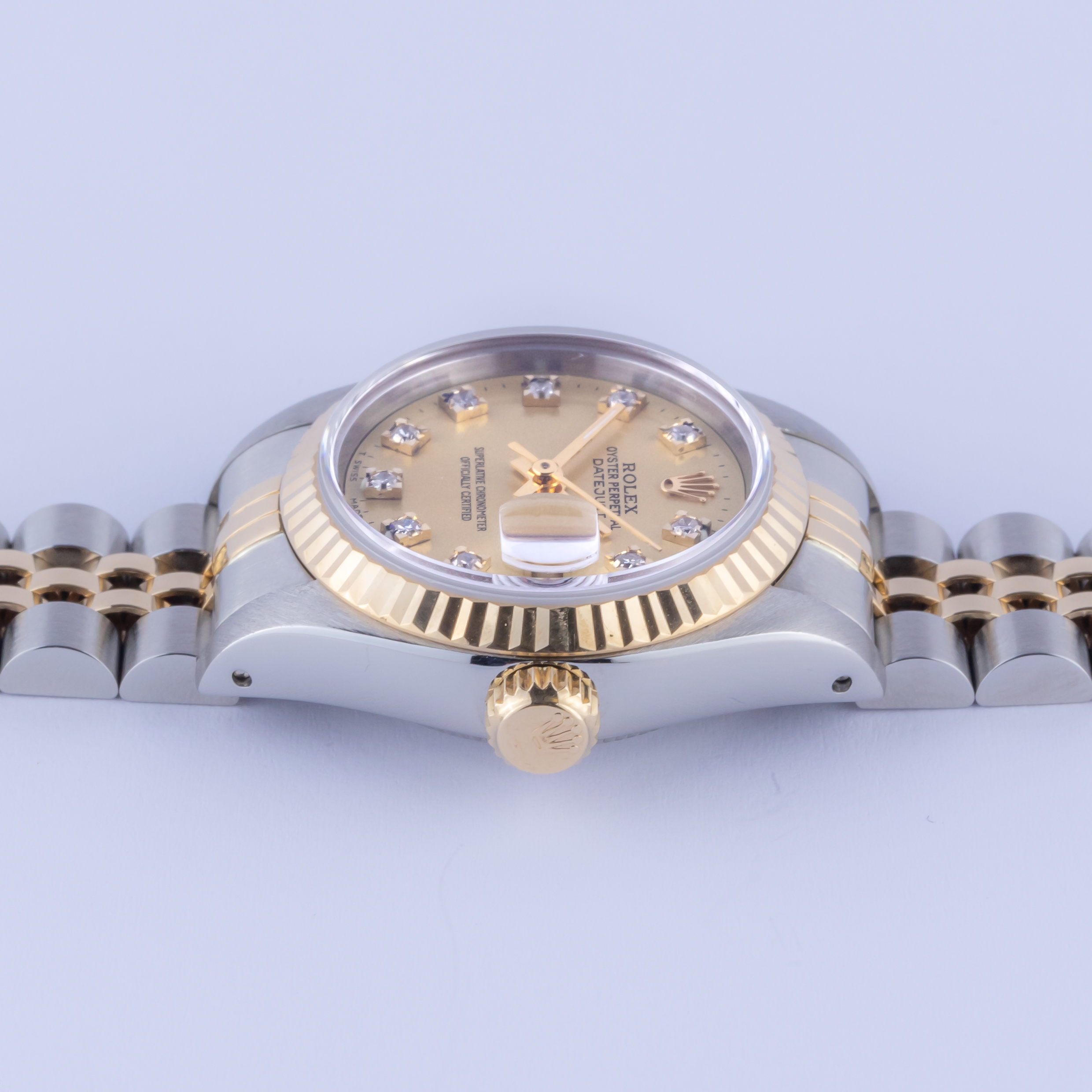 Rolex Lady-Datejust Champagne Diamond 69173 1991 (Full Set) 6 Rolex Lady-Datejust 69173