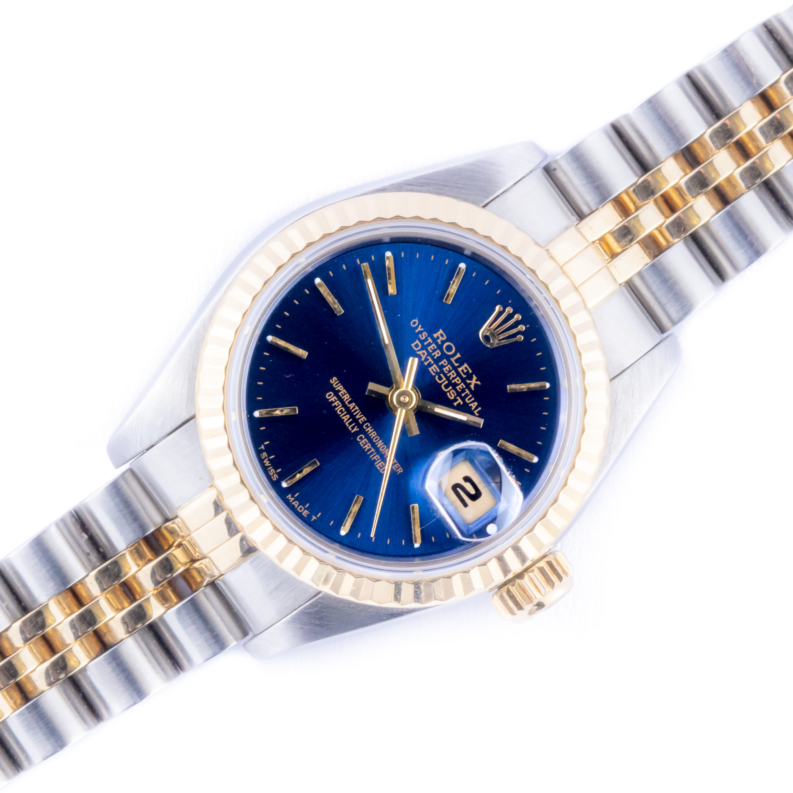 Rolex Lady-Datejust Blue 69173 1990 (Full Set) 1 Rolex Lady-Datejust 69173