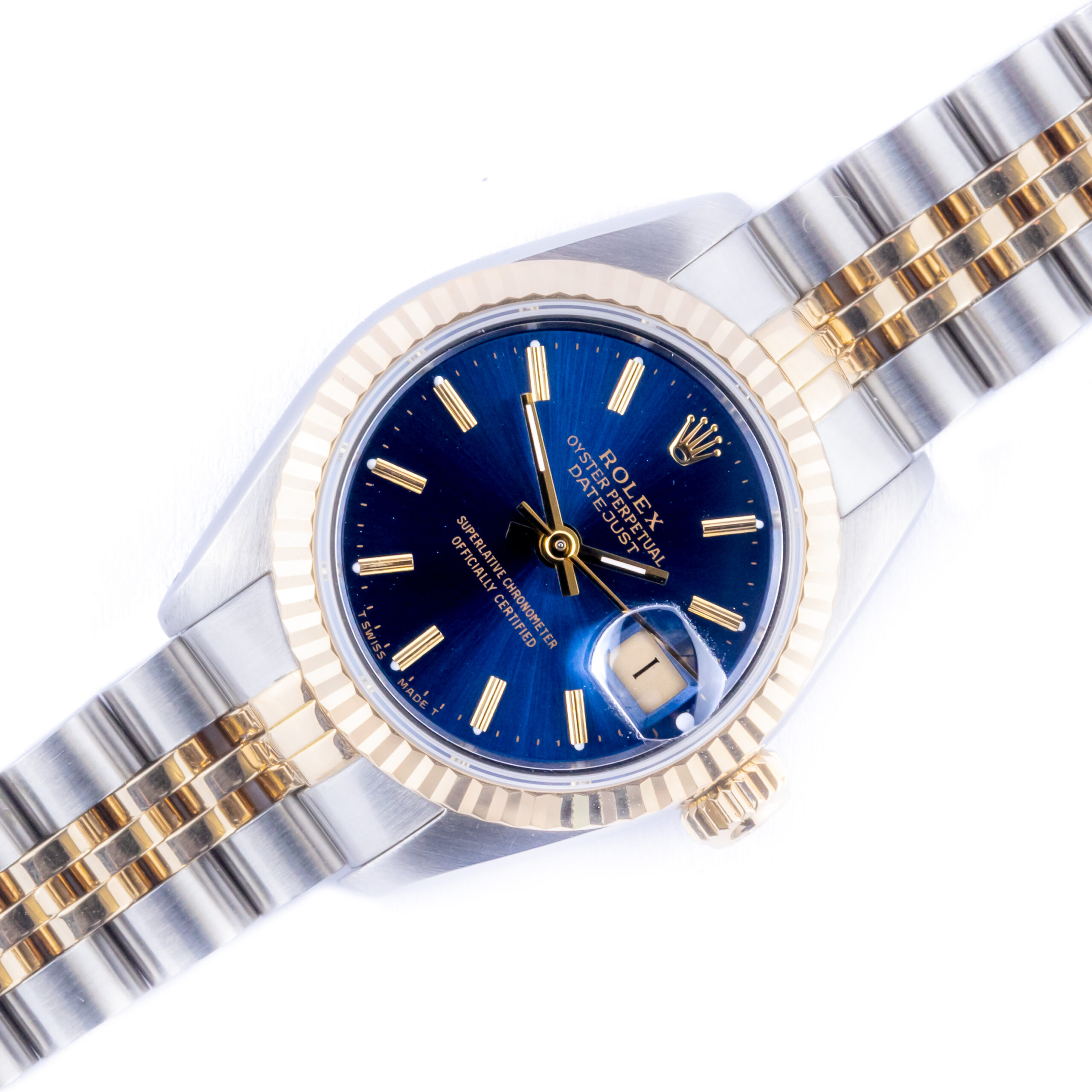 Rolex Lady-Datejust Blue 69173 1989 (Full Set) 1 Rolex Lady-Datejust 69173