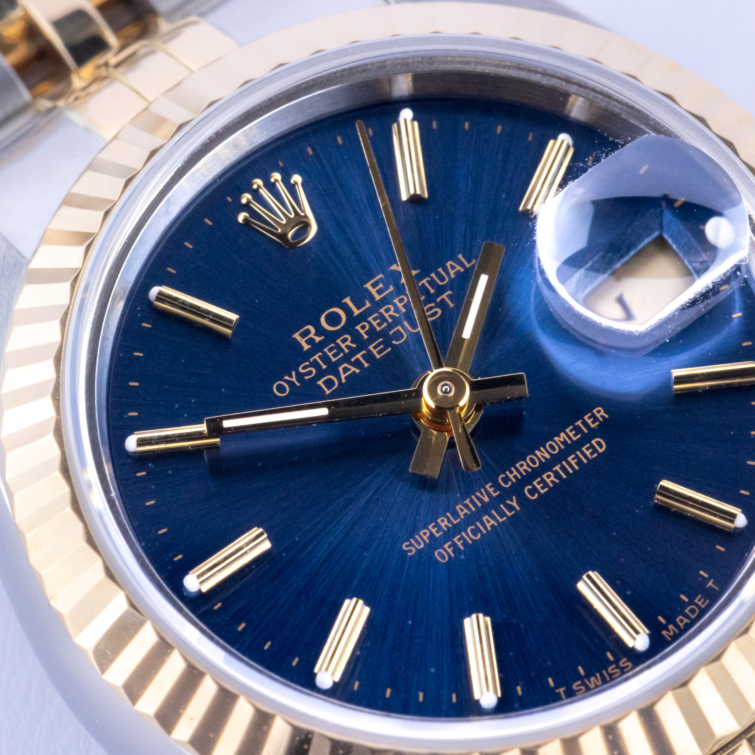 Rolex Lady-Datejust Blue 69173 1989 (Full Set) 2 Rolex Lady-Datejust 69173