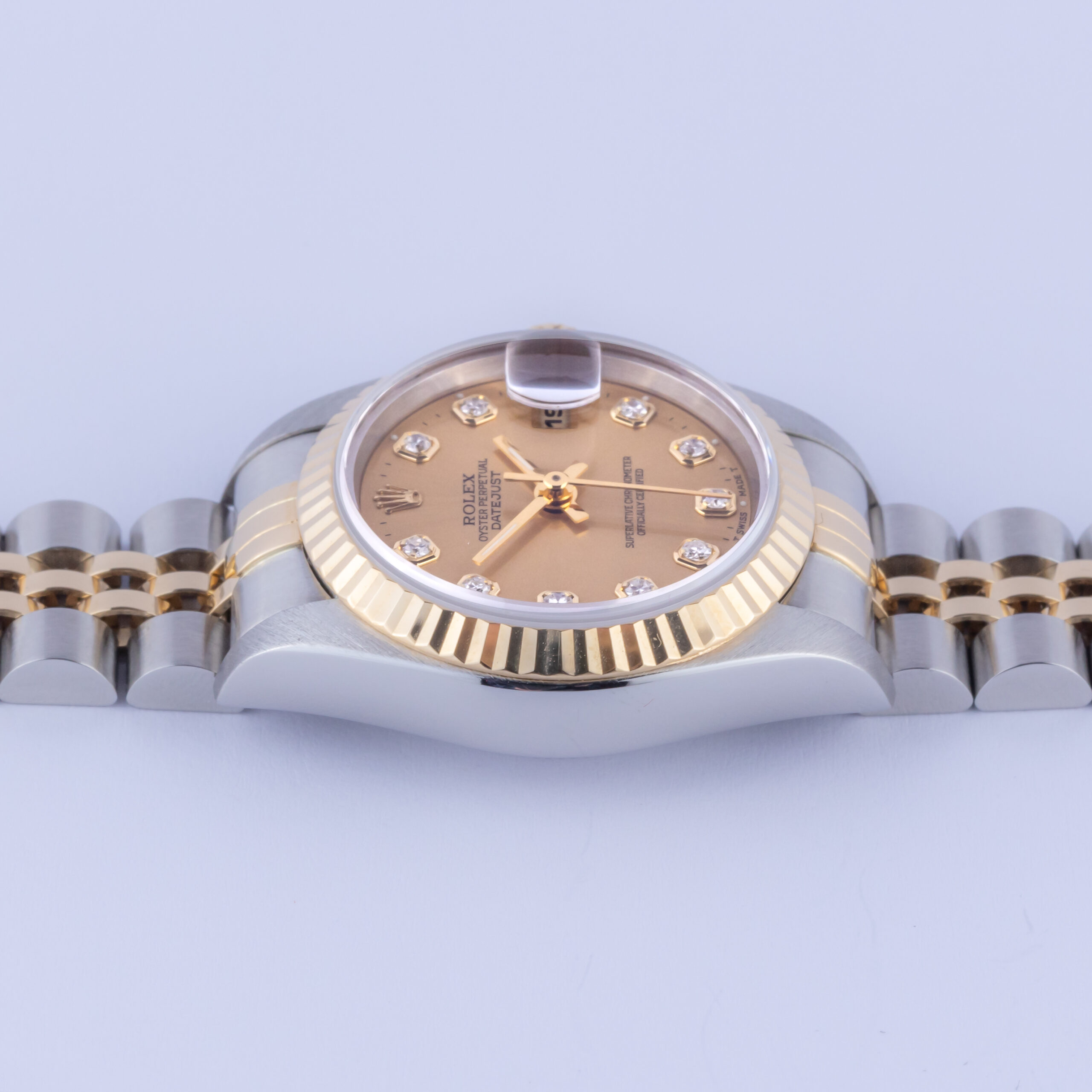 Rolex Lady-Datejust Champagne Diamond 69173 1993 (Full Set) 5 Rolex Lady-Datejust 69173