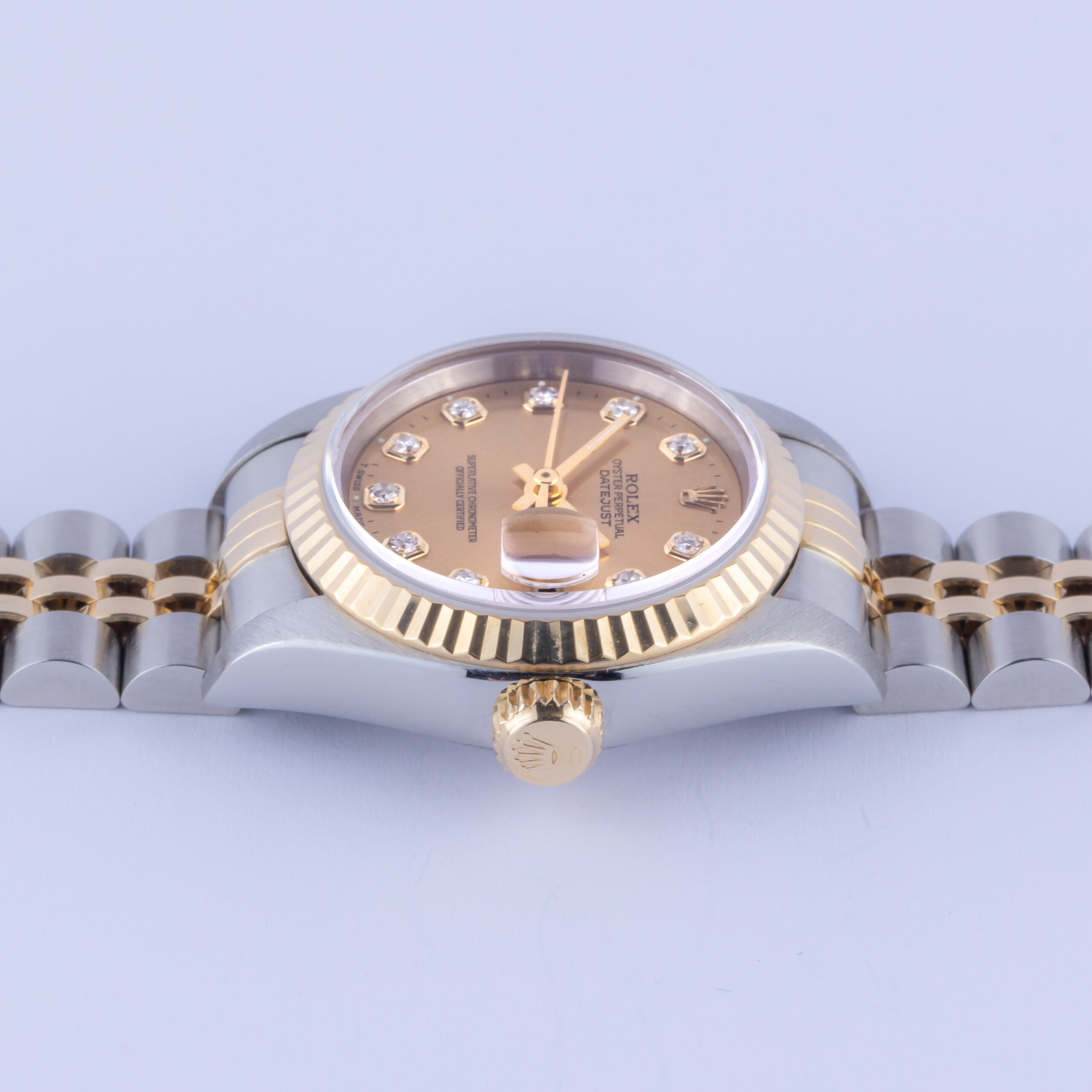Rolex Lady-Datejust Champagne Diamond 69173 1993 (Full Set) 6 Rolex Lady-Datejust 69173