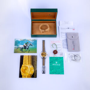 Rolex Oyster Perpetual Datejust Champagne 16233 1989 (Box + Booklets) 15 Rolex Datejust 16233