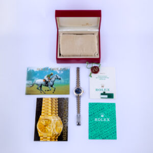 Rolex Lady-Datejust Blue 69173 1989 (Full Set) 15 Rolex Lady-Datejust 69173