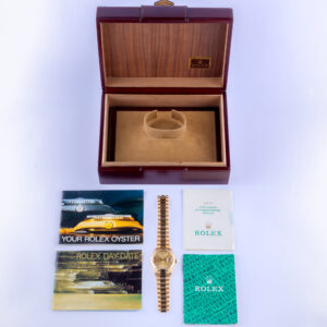 Rolex Day-Date Champagne Diamond 18238 1989 (Full Set) 15 Rolex Day-Date 18238