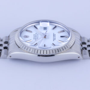 Rolex Oyster Perpetual Datejust White 16030 1987 (Full Set) 12 rolex-datejust-16030