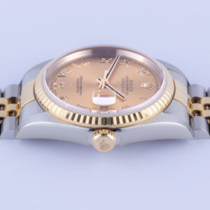 Rolex Oyster Perpetual Datejust Champagne Roman 16233 2004 (NOS) 12 rolex-datejust-16233-33