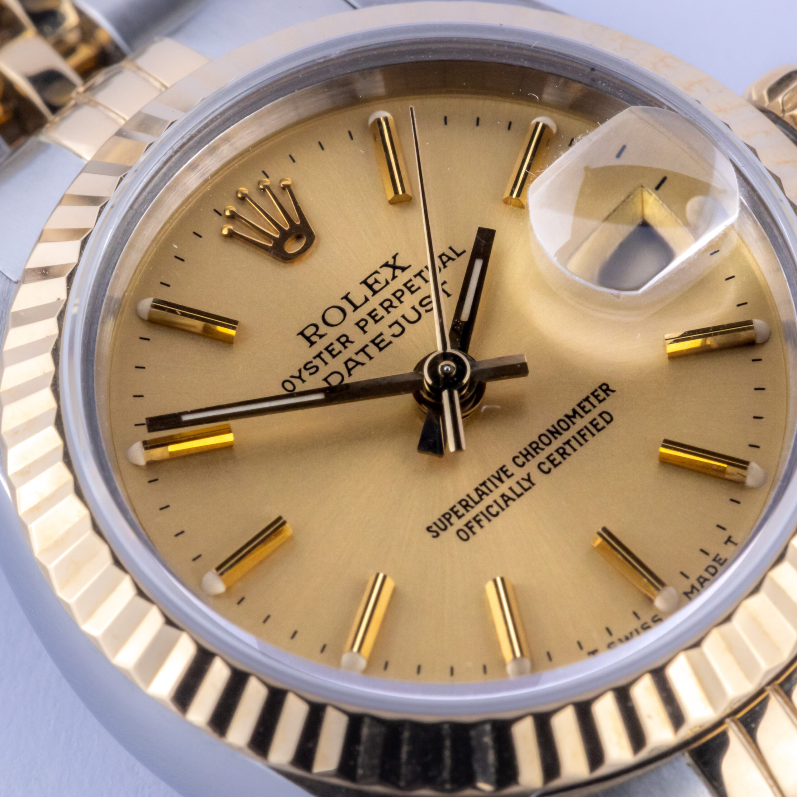 Rolex Lady-Datejust Champagne 69173 1987 (Vollständiger Satz) 2 Rolex Lady-Datejust 69173