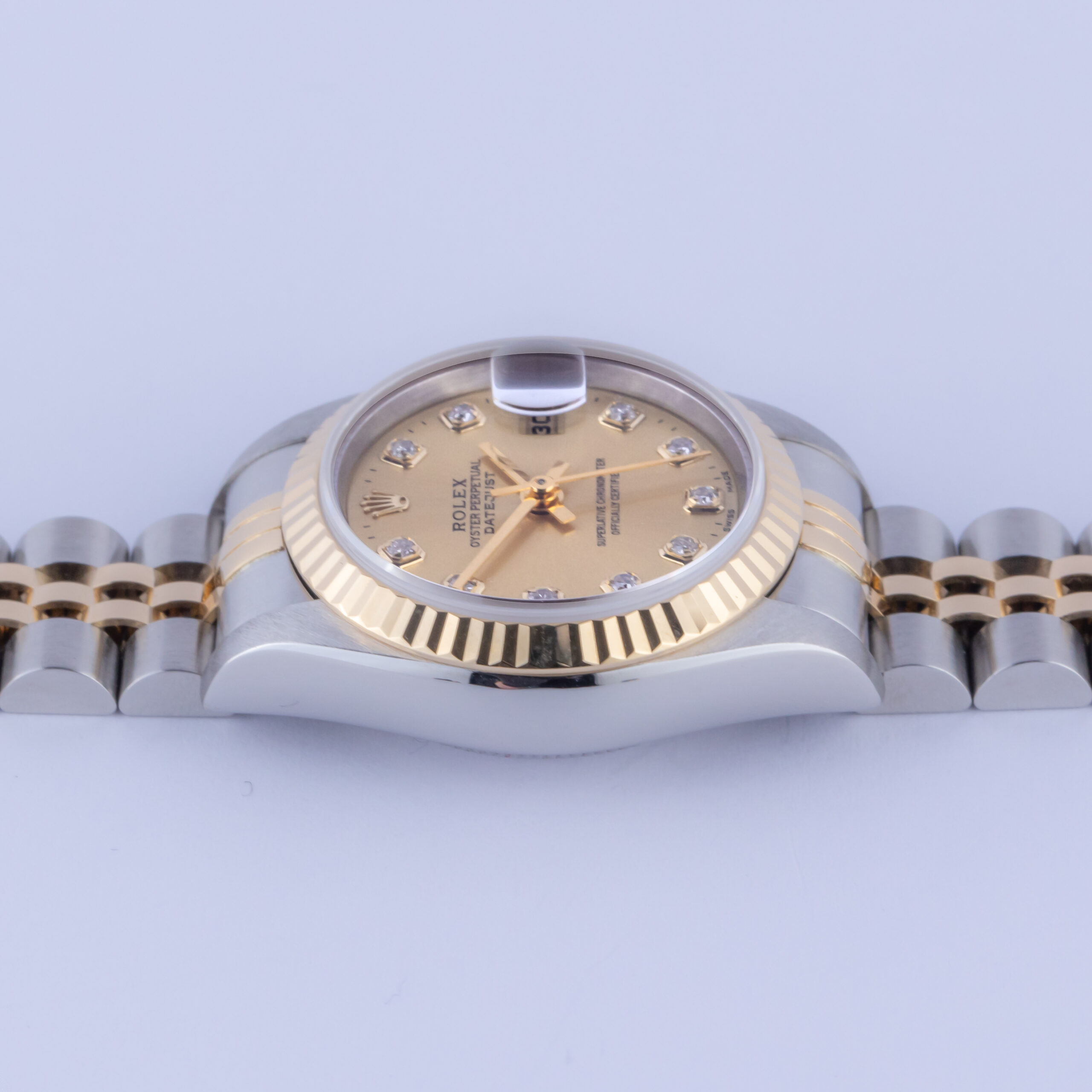 Rolex Lady-Datejust Champagne Diamant 69173 1994 (Vollständiger Satz) 6 Rolex Lady-Datejust 69173