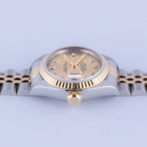 Rolex Lady-Datejust Champagne Diamant 69173 1994 (Vollständiger Satz) 12 Rolex Lady-Datejust 69173