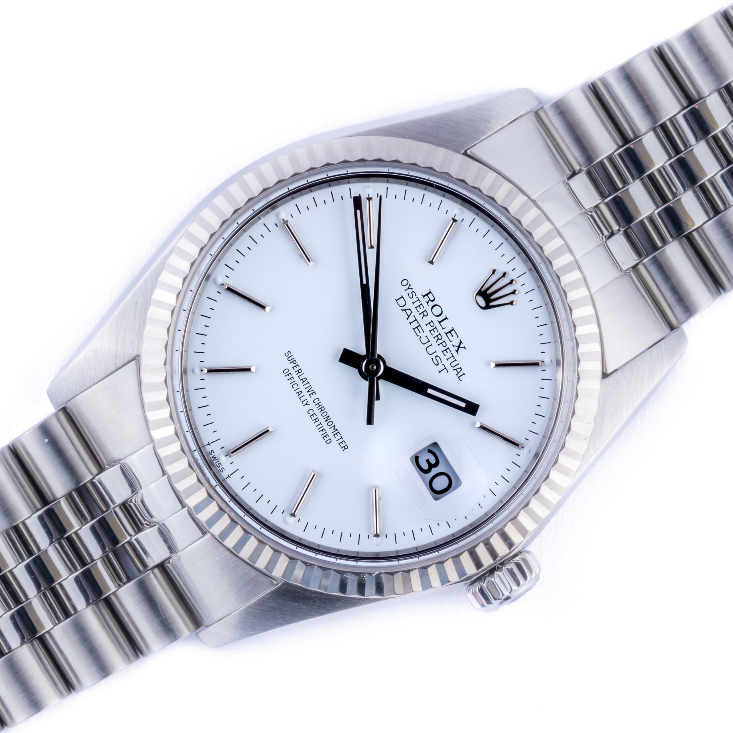 Rolex Oyster Perpetual Datejust White 16014 1987 (Full Set) 1 Rolex Datejust 16014