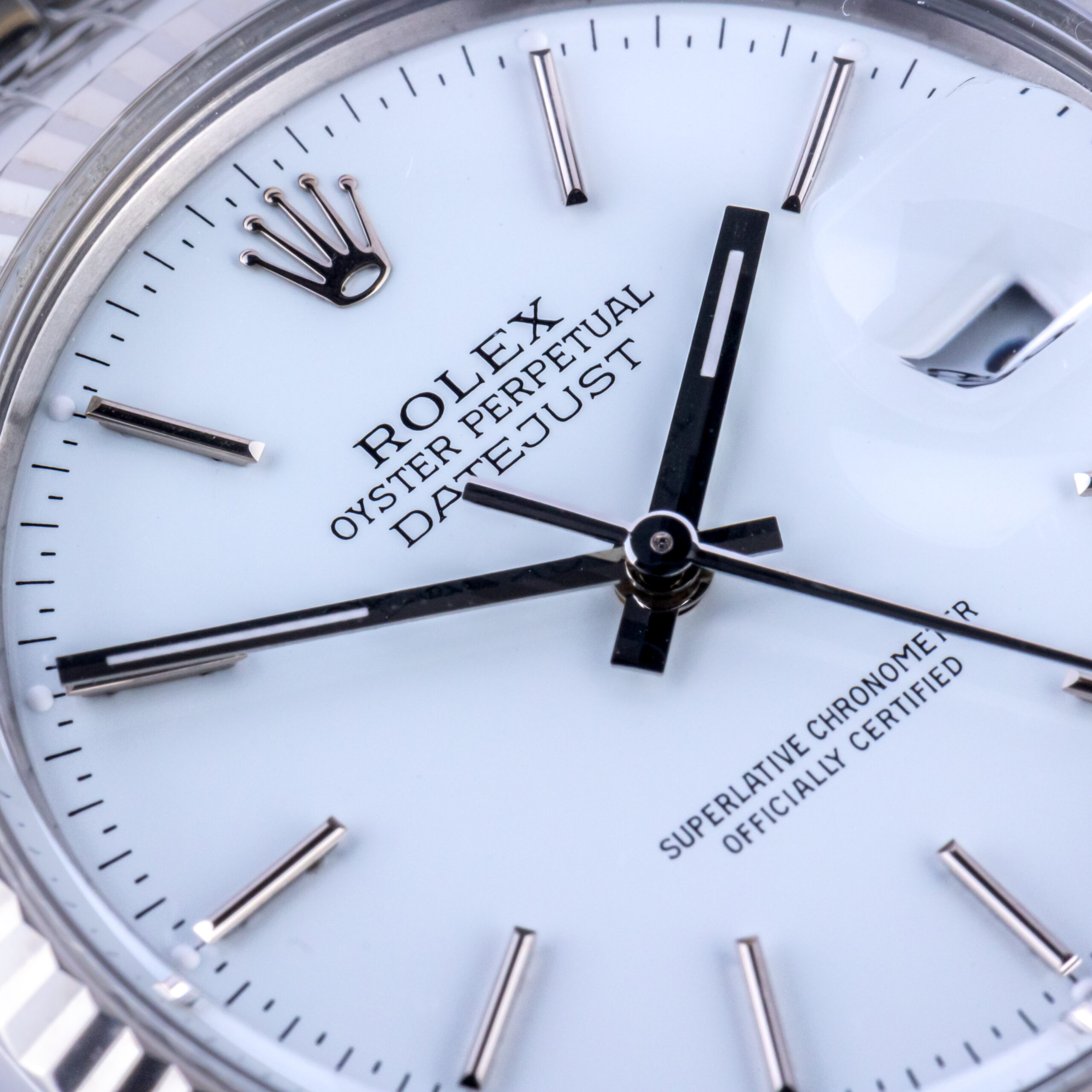 Rolex Oyster Perpetual Datejust White 16014 1987 (Full Set) 2 Rolex Datejust 16014