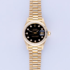 Rolex Lady-Datejust Black Diamond 69178 1991 (Full Set) 10 rolex-lady-datejust-69178-5