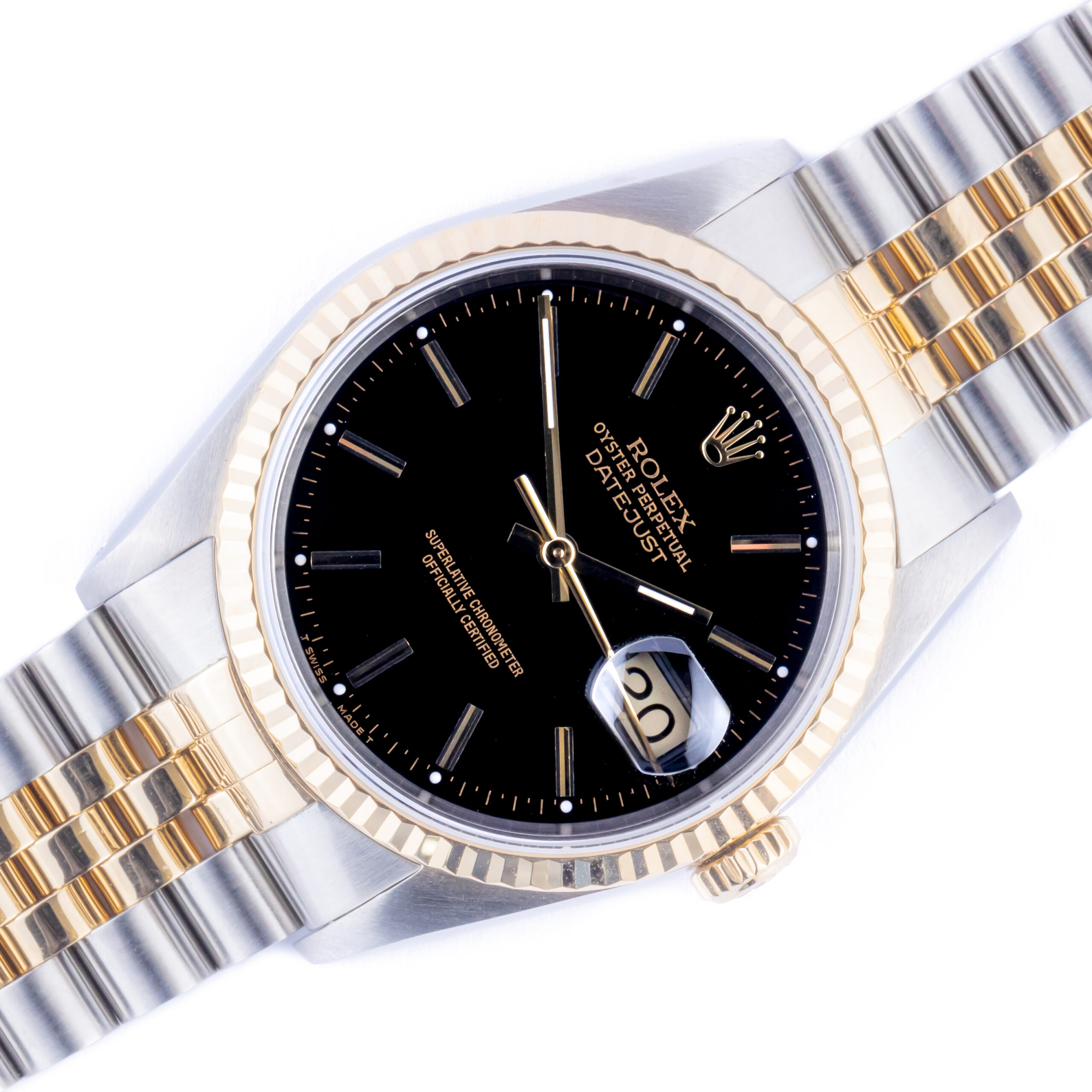 Rolex Oyster Perpetual Datejust Black 16233 1990 (Full Set) 1 rolex-datejust-16233-36