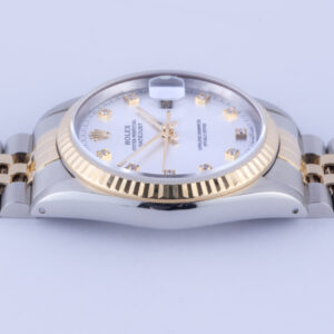 Rolex Oyster Perpetual Datejust Silver Diamond 16233 1993 (Full Set) 13 Rolex Datejust 16233