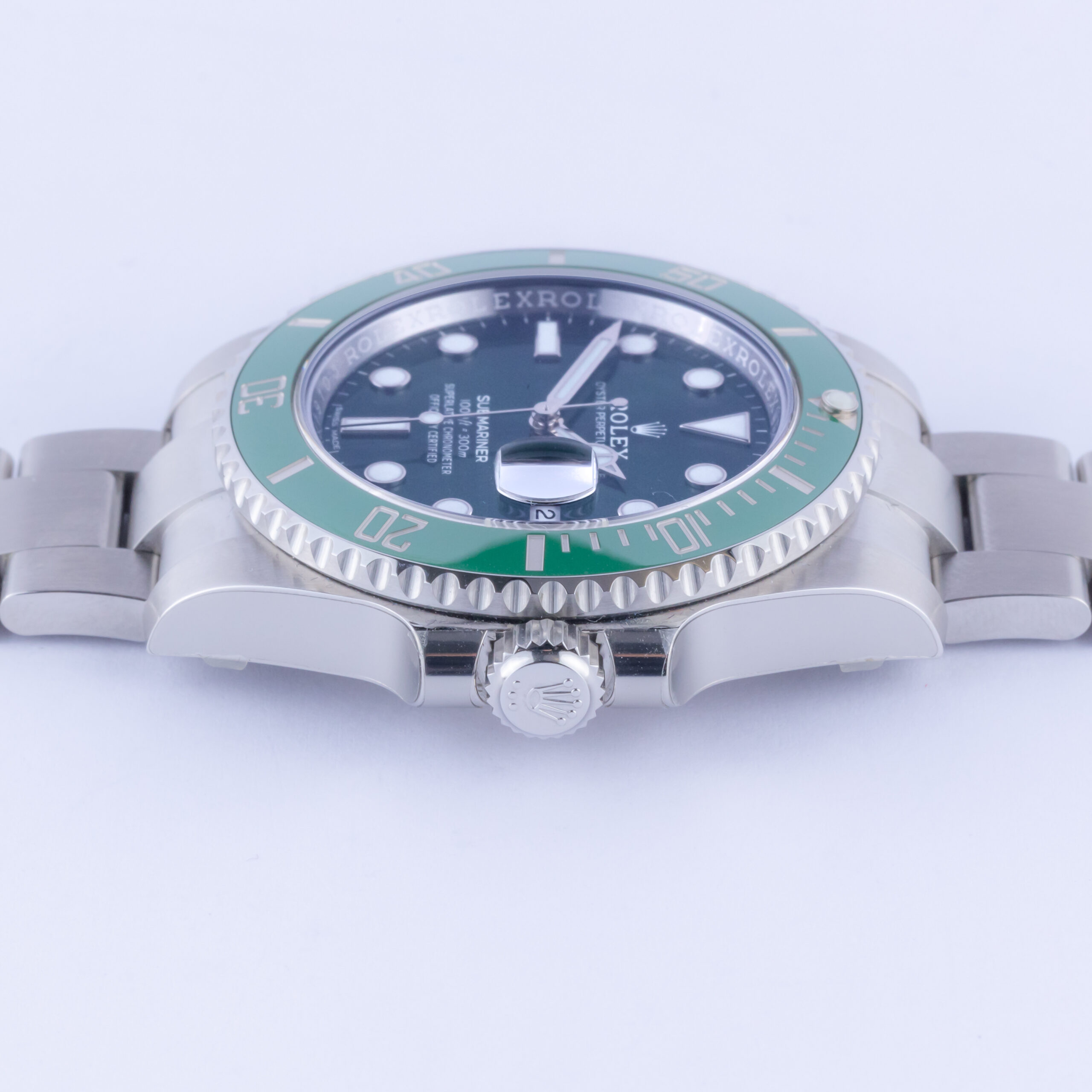 NUE Rolex Submariner Hulk 116610LV 2019 (Vollständiger Satz) 5 Rolex Submariner Hulk 116610LV