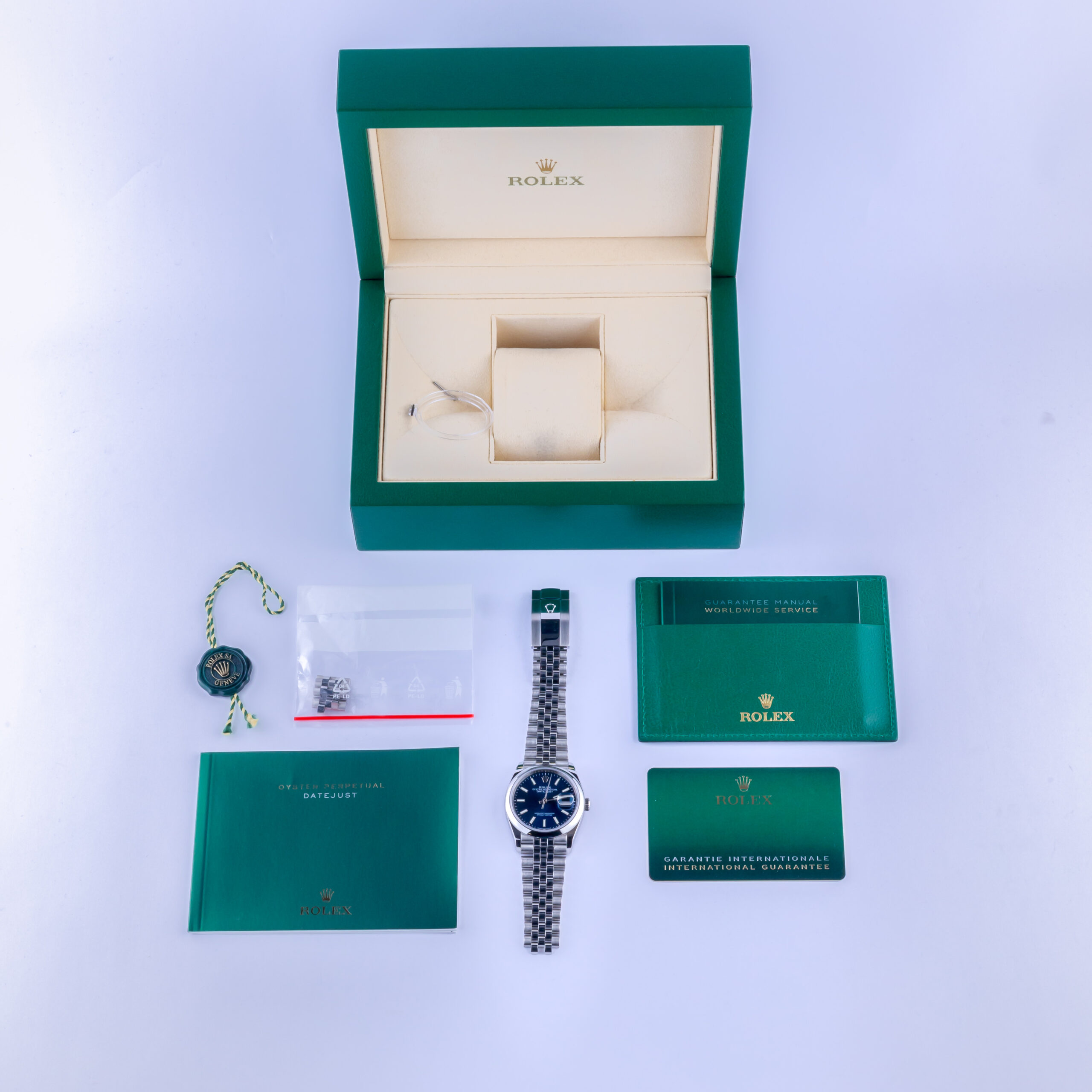 Rolex Datejust Blue 126200 2021 (Full Set) 8 Rolex Datejust 126200