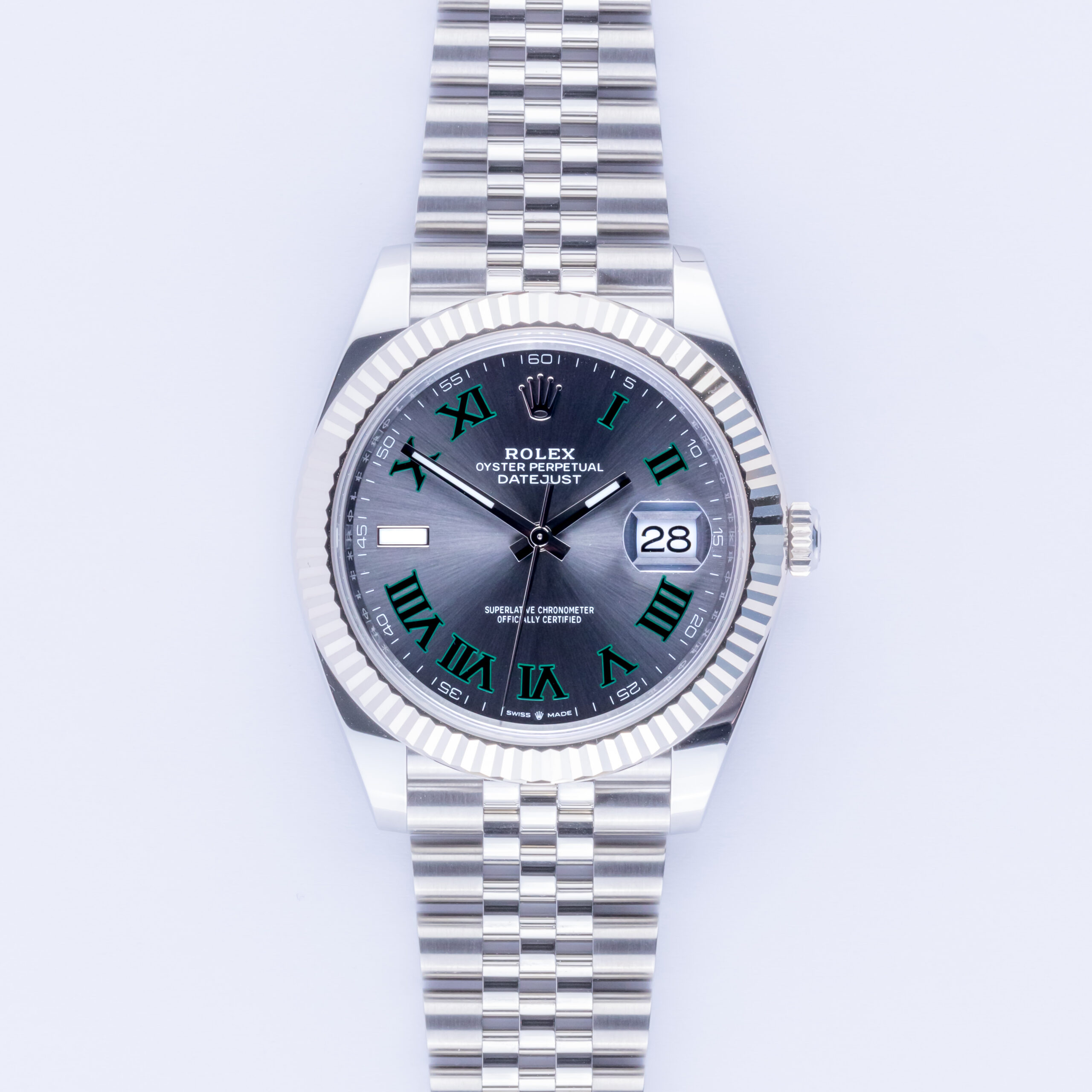 NEW Rolex Datejust 41 Wimbledon 126334 2024 (Full Set) 3 Rolex Datejust 126334