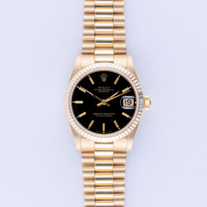 Rolex Lady-Datejust Black 68278 1990 (Vollständiger Satz) 10 Rolex Lady-Datejust 68278