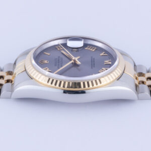 Rolex Oyster Perpetual Datejust Grey Roman 16233 1997 (Full Set) 12 Rolex Datejust 16233