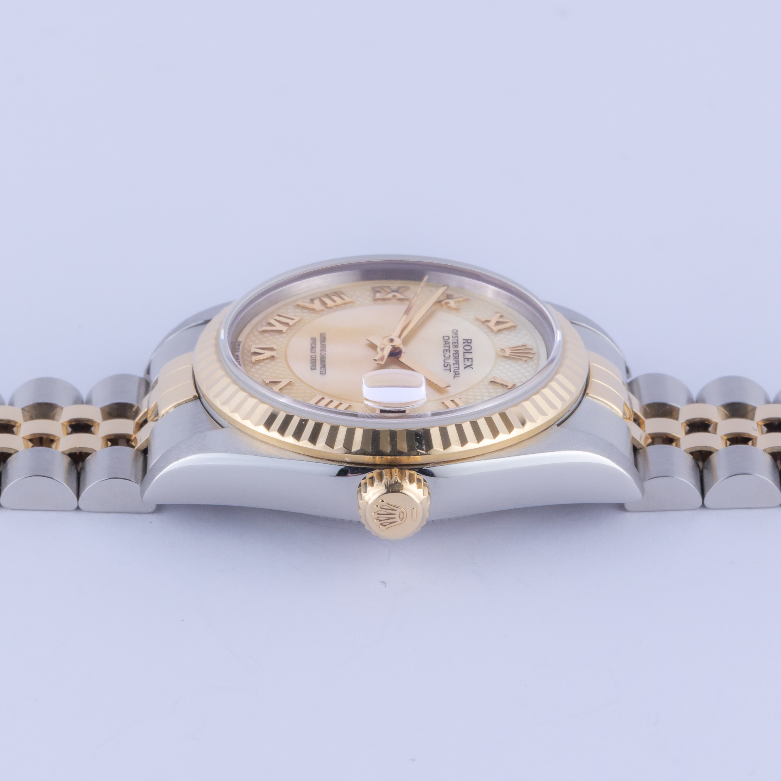 Rolex Oyster Perpetual Datejust Mid-Size MOP Roman 68273 1998 (Vollständiger Satz) 6 Rolex Lady-Datejust 68273