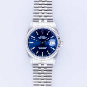 Rolex Oyster Perpetual Datejust Blue 16234 1990 (Full Set) 10 rolex-datejust-16234-36
