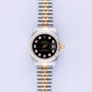 Rolex Lady-Datejust Black Diamond 69173 1995 (Vollständiger Satz) 10 rolex-lady-datejust-69173-31