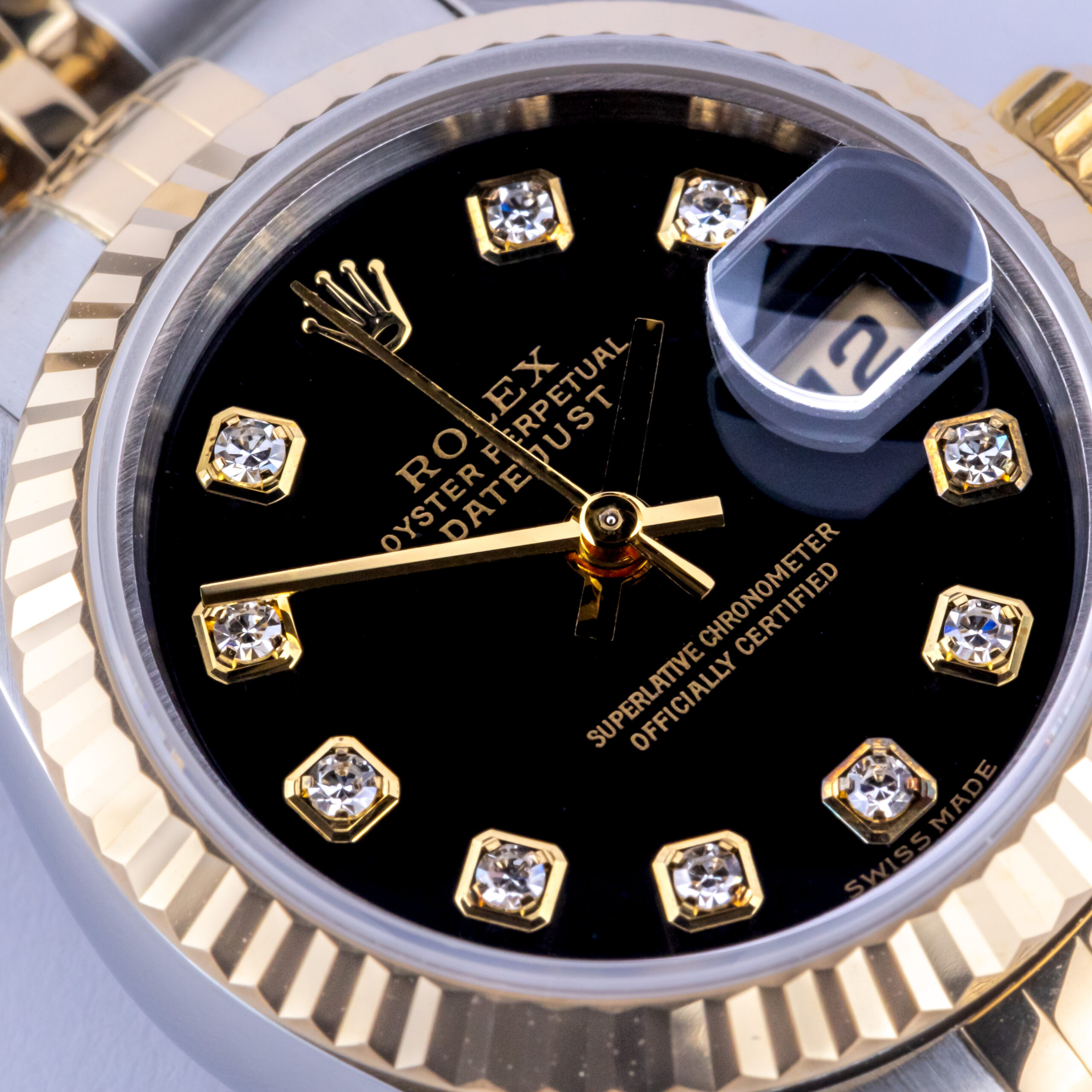 Rolex Lady-Datejust Black Diamond 69173 1995 (Vollständiger Satz) 2 rolex-lady-datejust-69173-31