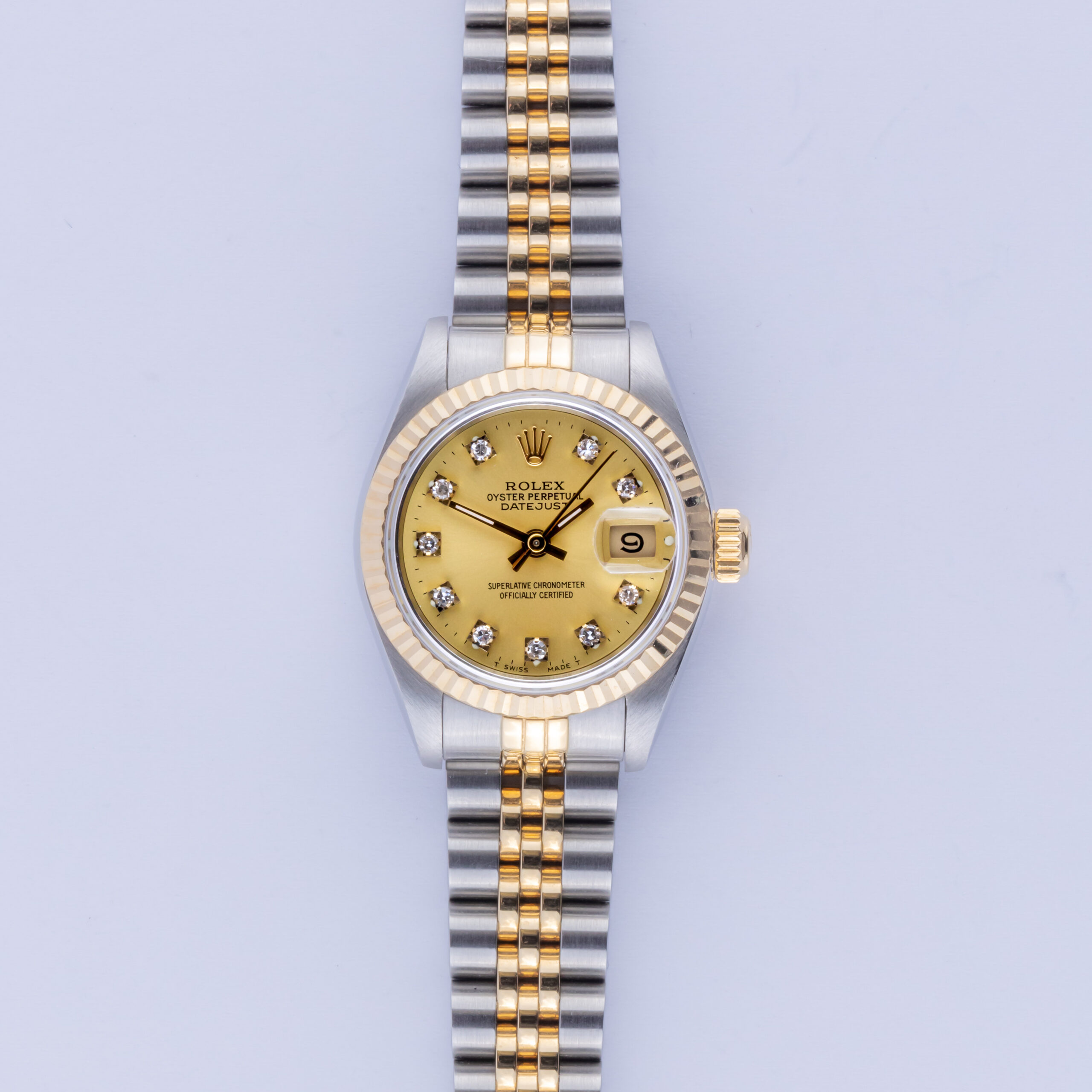 Rolex Lady-Datejust Champagne Diamond 69173 1995 (Vollständiger Satz) 3 rolex-lady-datejust-69173-30