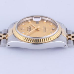 Rolex Oyster Perpetual Datejust Champagne Diamond 16233 1993 (Full Set) 11 rolex-datejust-16233-44