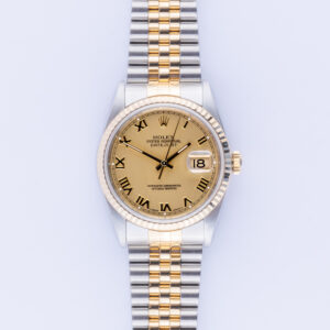 Rolex Oyster Perpetual Datejust Champagne Roman 16233 1995 (Vollständiger Satz) 10 rolex-datejust-16233-47