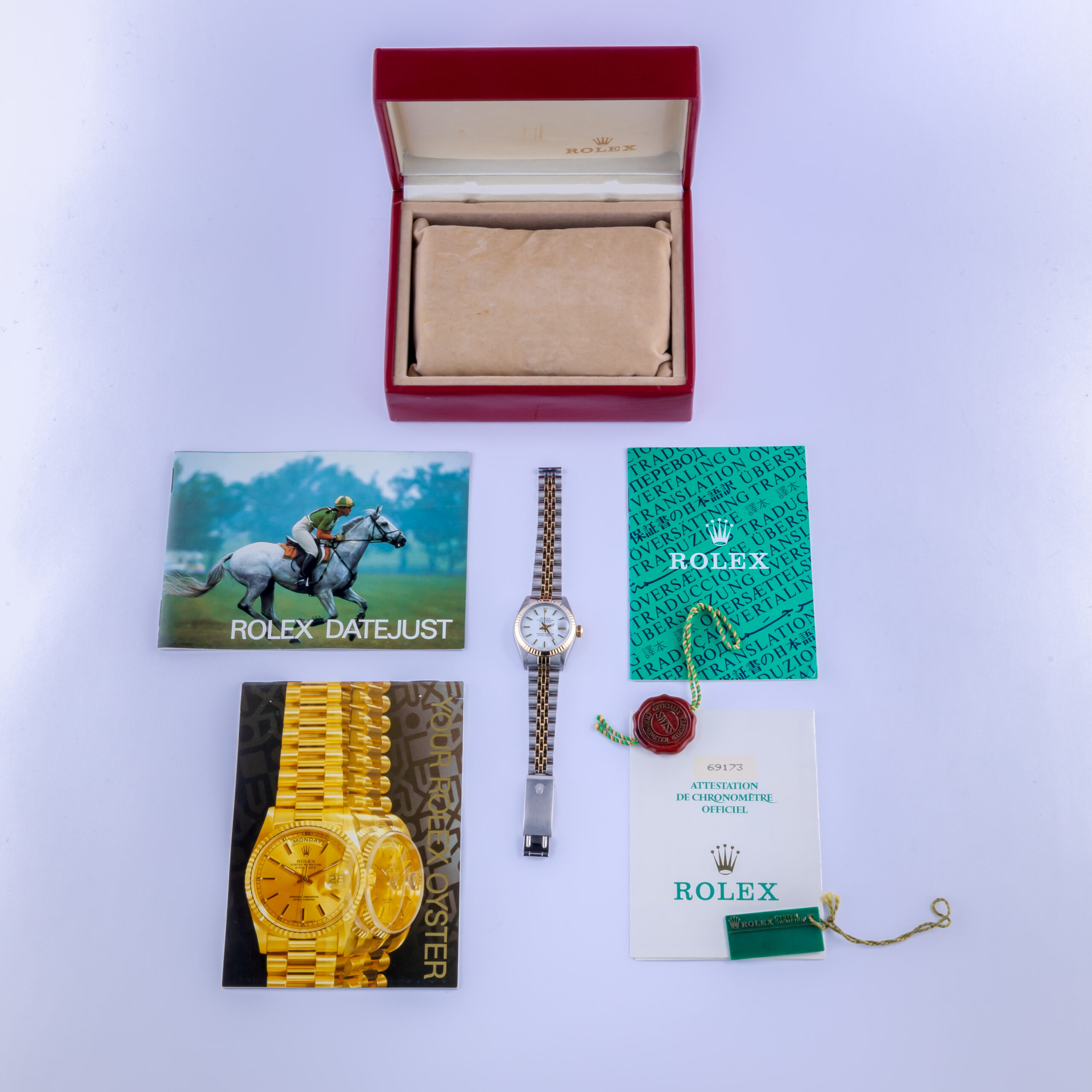 Rolex Lady-Datejust White 69173 1990 (Full Set) 8 rolex-lday-datejust-69173