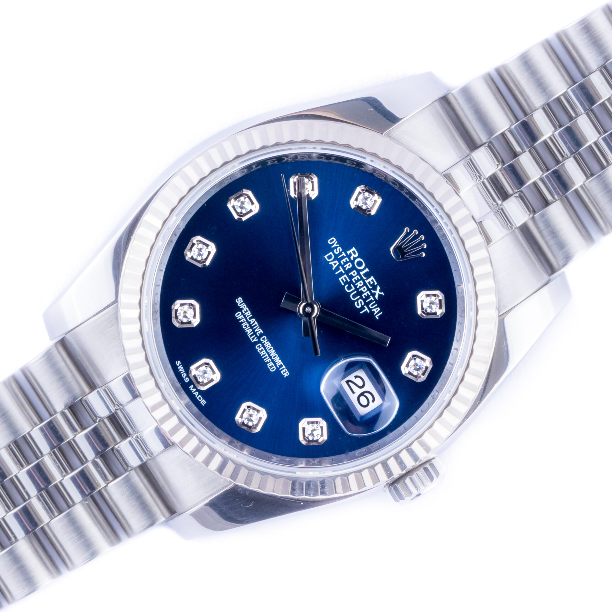 Rolex Oyster Perpetual Datejust Blue Diamond 116234 2015 (Vollständiger Satz) 1 rolex-datejust-116234-6
