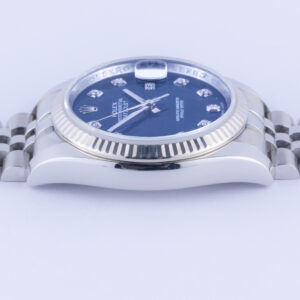 Rolex Oyster Perpetual Datejust Blue Diamond 116234 2015 (Vollständiger Satz) 12 rolex-datejust-116234-6