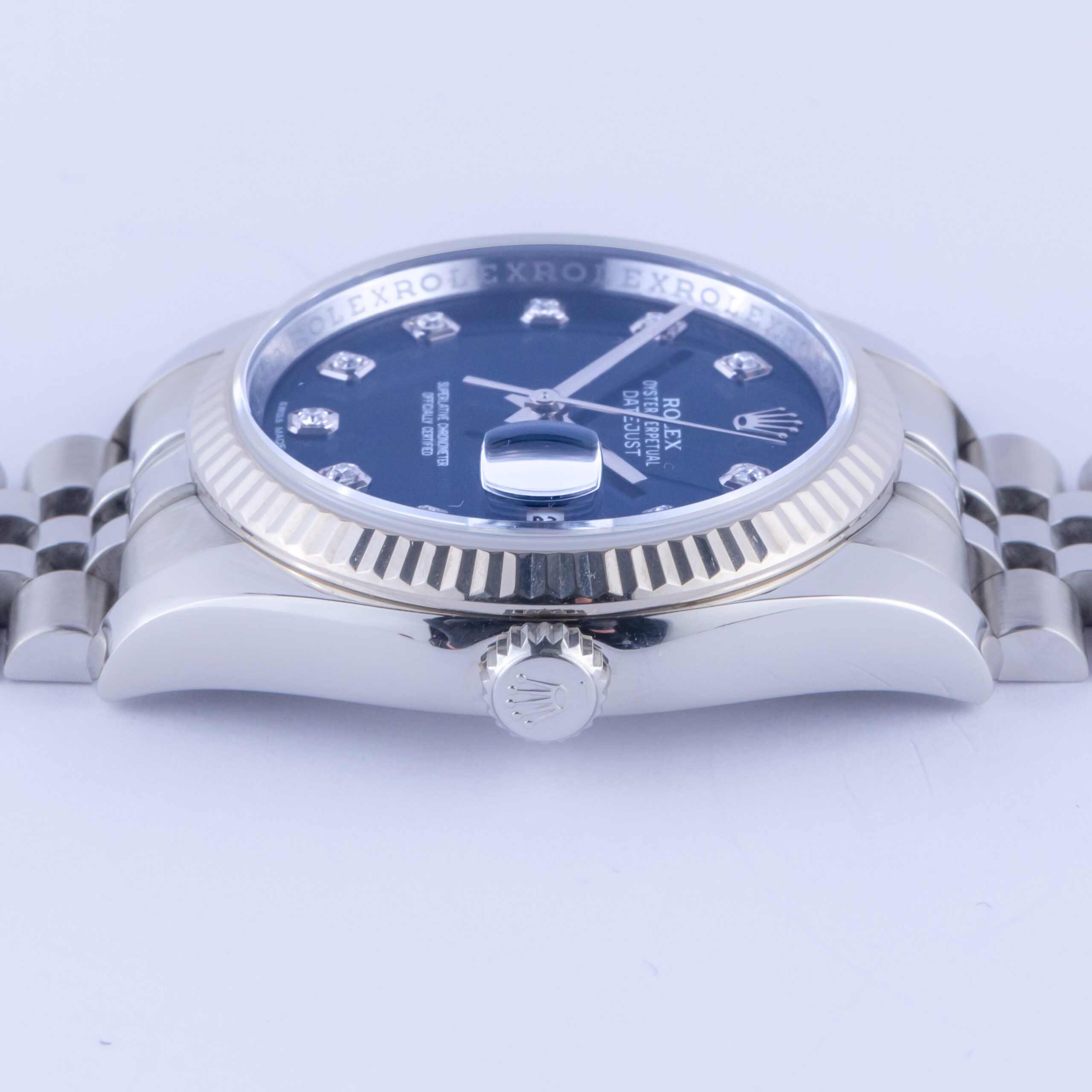 Rolex Oyster Perpetual Datejust Blue Diamond 116234 2015 (Vollständiger Satz) 6 rolex-datejust-116234-6