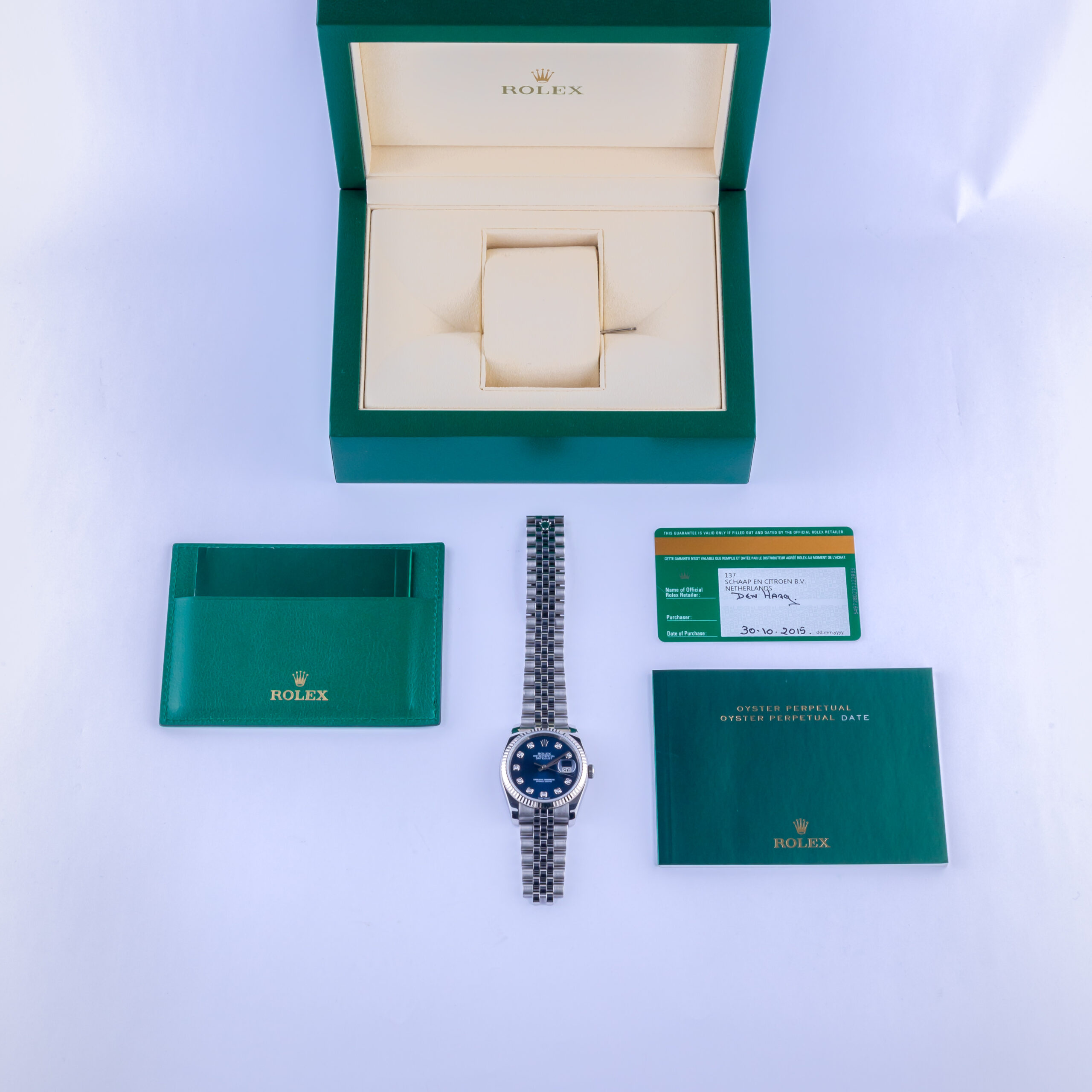 Rolex Oyster Perpetual Datejust Blue Diamond 116234 2015 (Vollständiger Satz) 8 rolex-datejust-116234-6