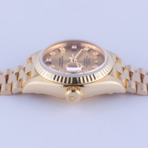 Rolex Lady-Datejust Champagne Diamond 69178 1989 (Vollständiger Satz) 13 rolex-lady-datejust-69178-8