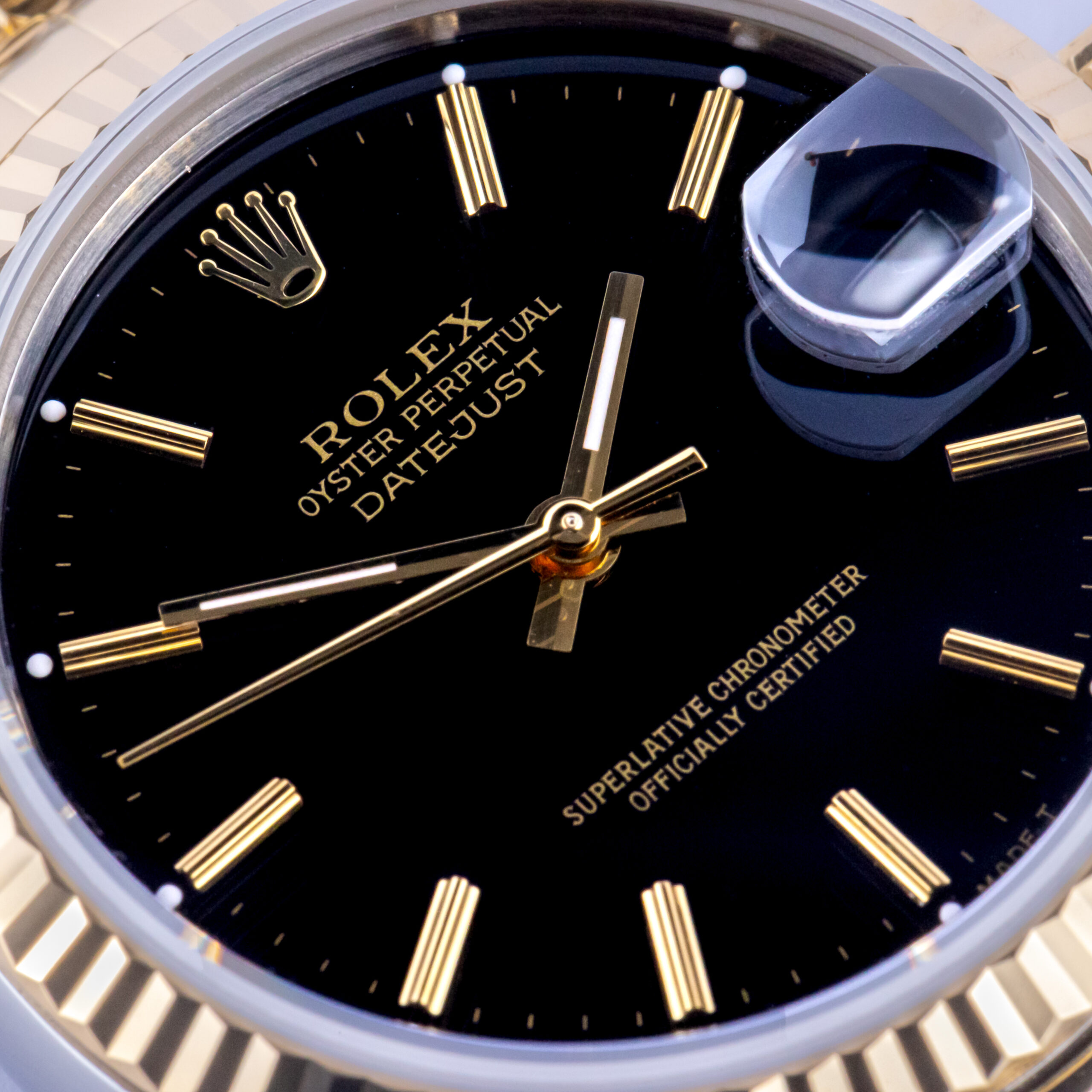 Rolex Oyster Perpetual Datejust Mid-Size Black 68273 1991 (Vollständiger Satz) 2 rolex-datejust-midsize-68273-2