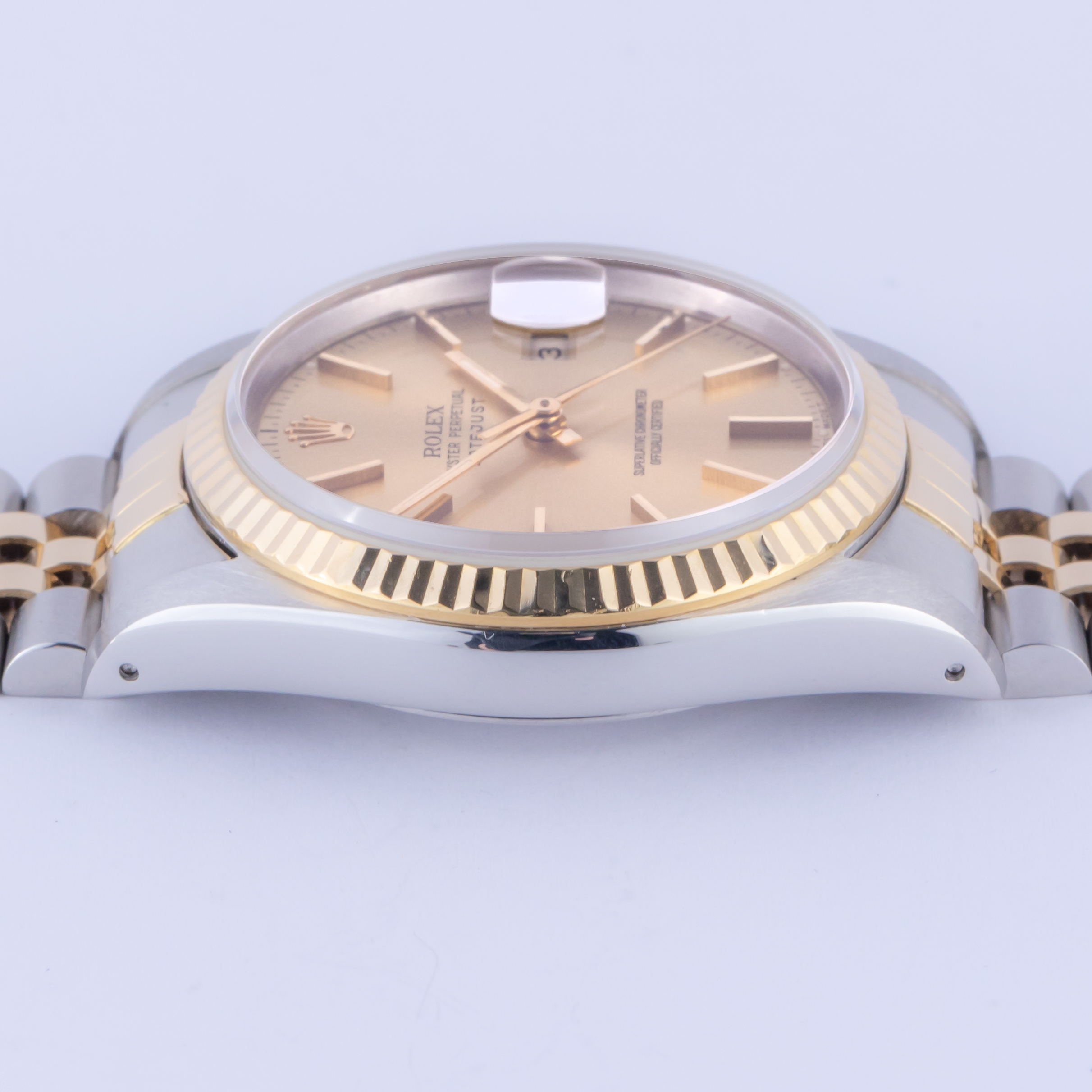 Rolex Oyster Perpetual Datejust Champagne 16233 1990 6 rolex-datejust-16233-49