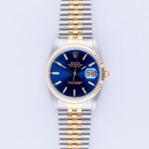 Rolex Oyster Perpetual Datejust Blue 16233 1988 (Full Set) 10 rolex-datejust-16233-55