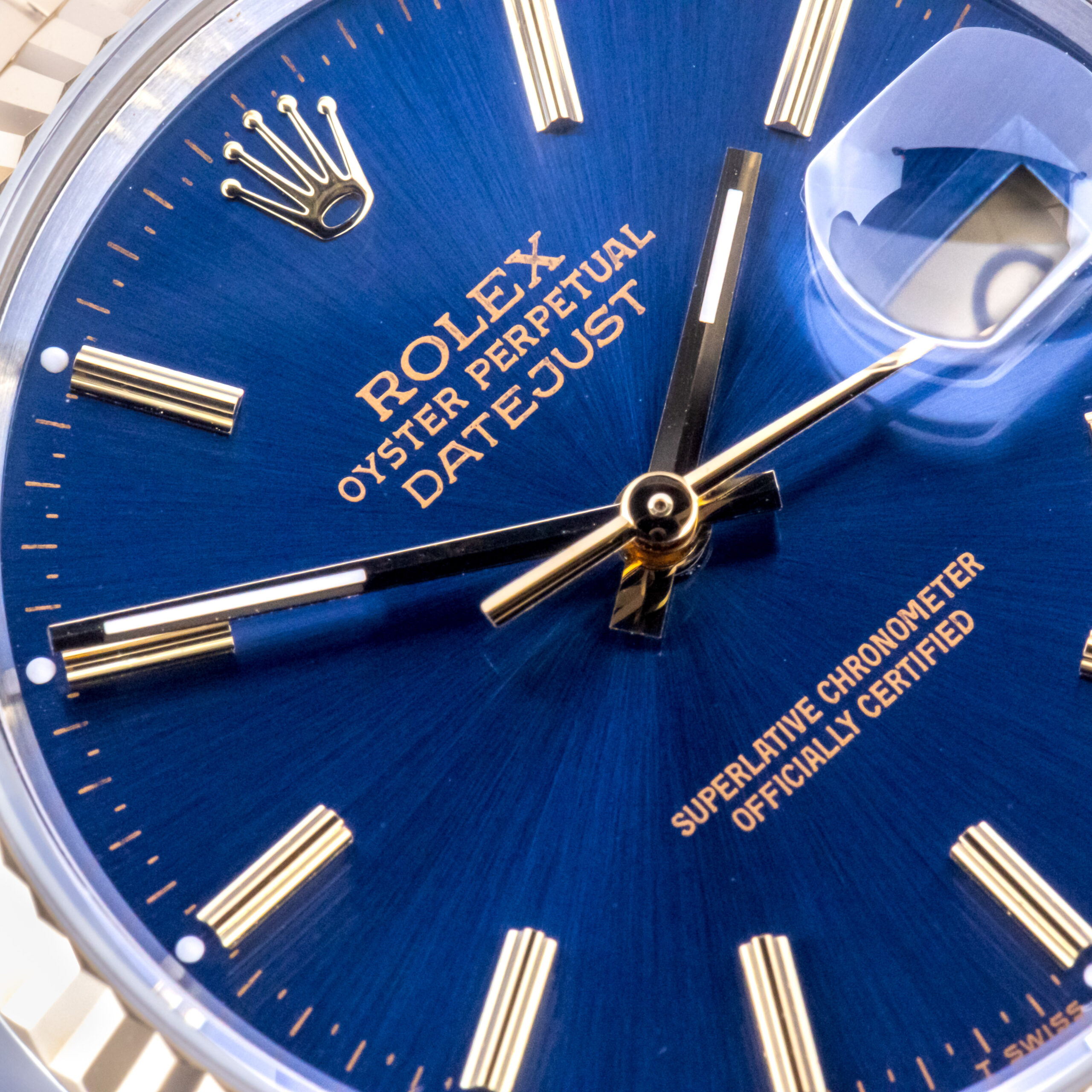 Rolex Oyster Perpetual Datejust Blue 16233 1988 (Full Set) 2 rolex-datejust-16233-55