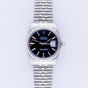 Rolex Oyster Perpetual Datejust Black 16014 1984 9 2E0B6760 1CG 3M Langedyk Vintage Watches