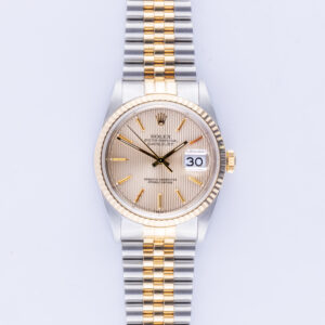 Rolex Oyster Perpetual Datejust Champagne Tapestry 16233 1989 9 rolex-datejust-16233-57