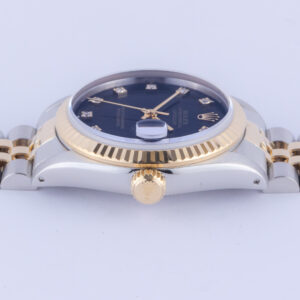 Rolex Oyster Perpetual Datejust Mid-Size Black Diamond 68273 1985 (Vollständiger Satz) 13 rolex-datejust-mid-size-68273-9