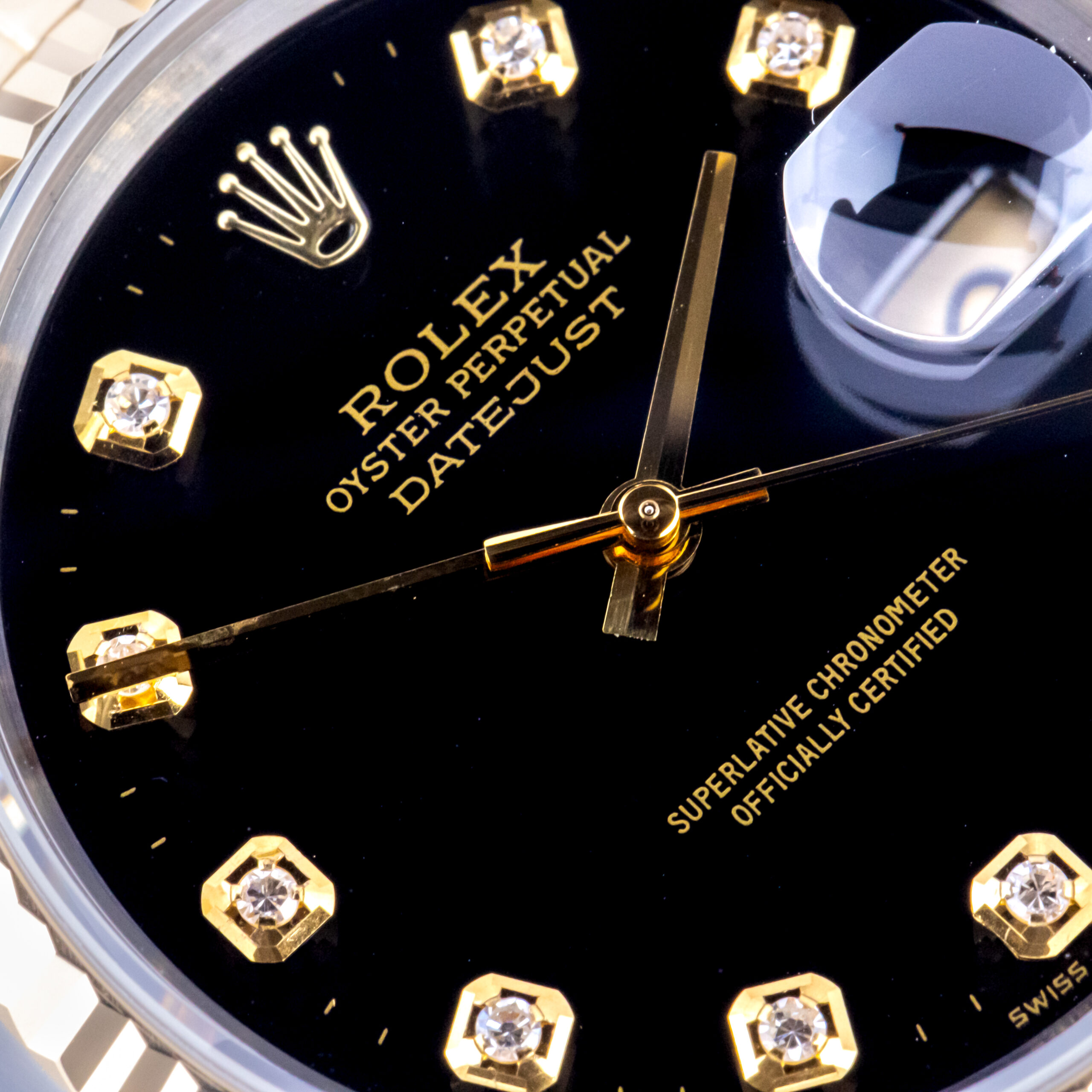 Rolex Oyster Perpetual Datejust Black Diamond 16233 2000 (Full Set) 2 rolex-datejust-16233-60