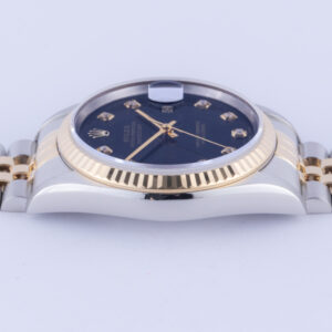 Rolex Oyster Perpetual Datejust Black Diamond 16233 2000 (Full Set) 12 rolex-datejust-16233-60